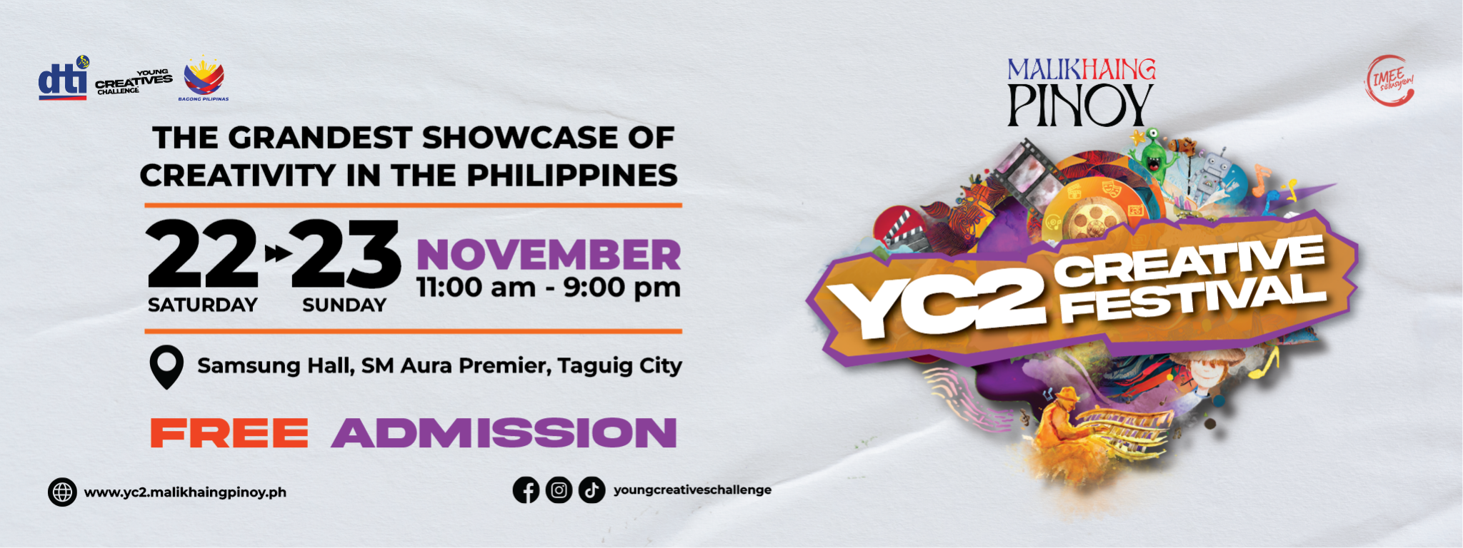 Young Creatives Challenge (YC2) Creative Festival